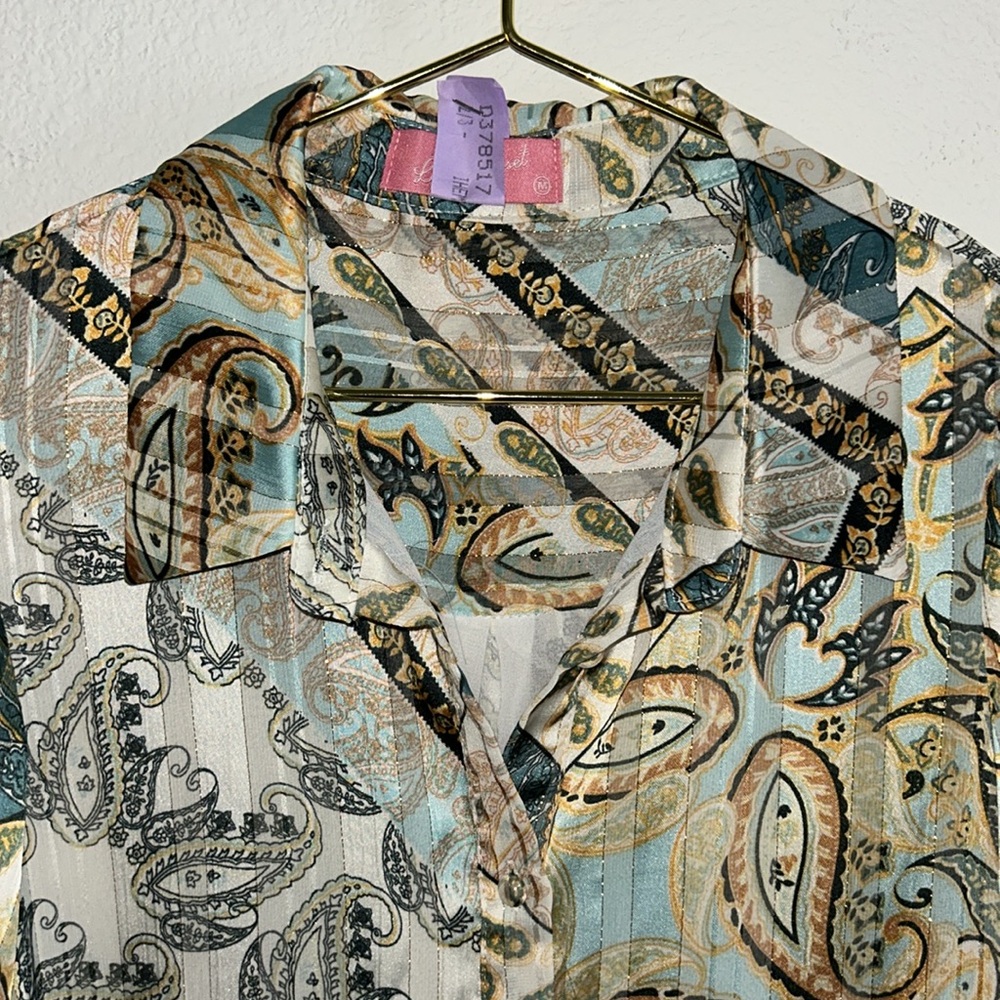 LILLY'S KLOSET | Paisley Long Sleeve Dress - Picture 2 of 10